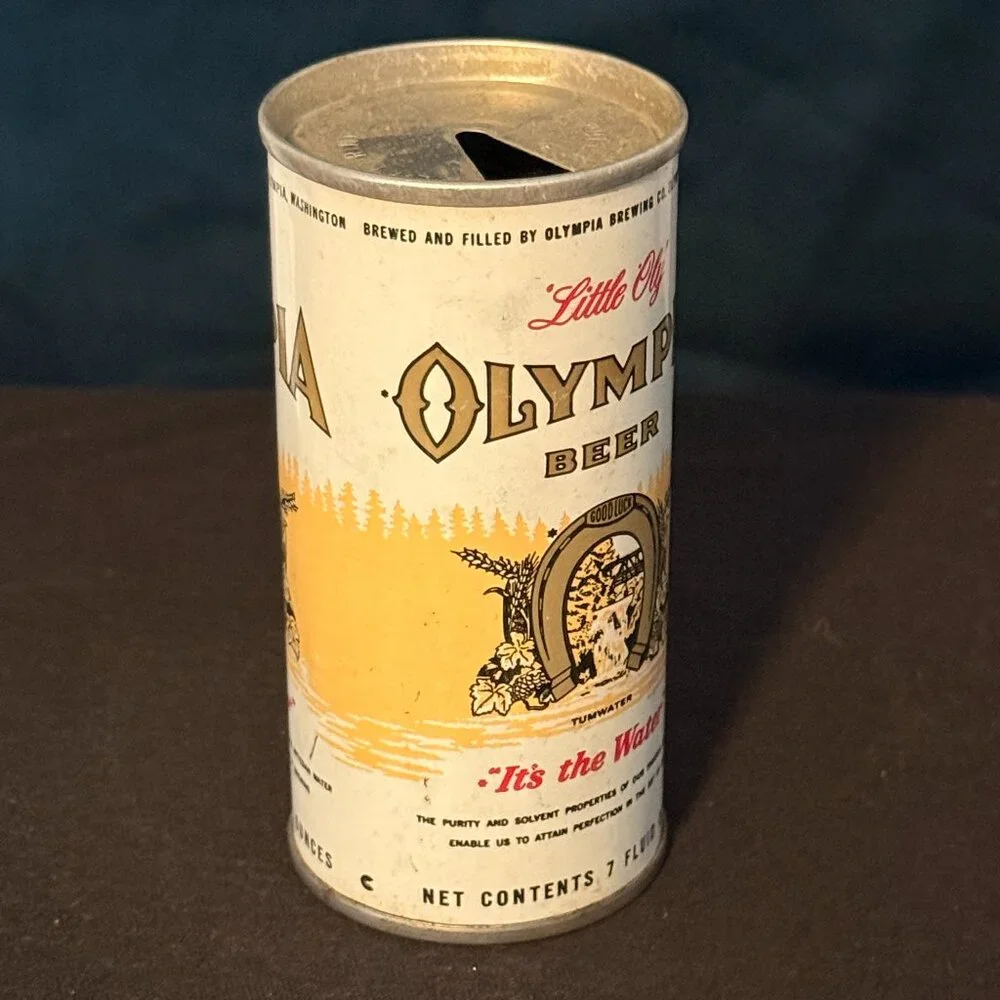 Little Oly Olympia Vintage Beer Can